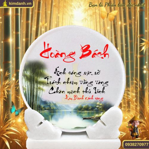 Ý nghĩa tên Hoàng Bách