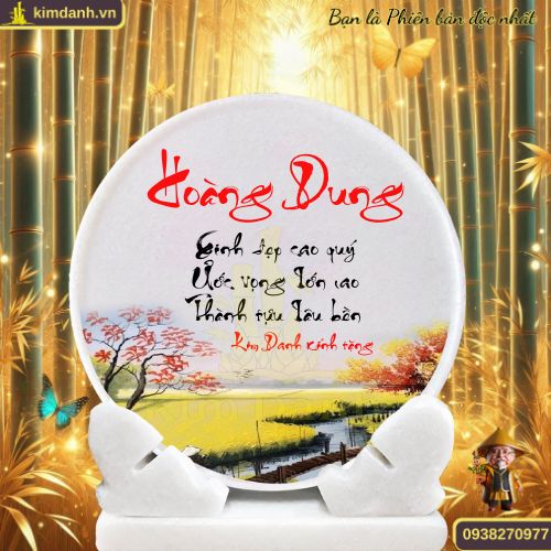 Ý nghĩa tên Hoàng Dung