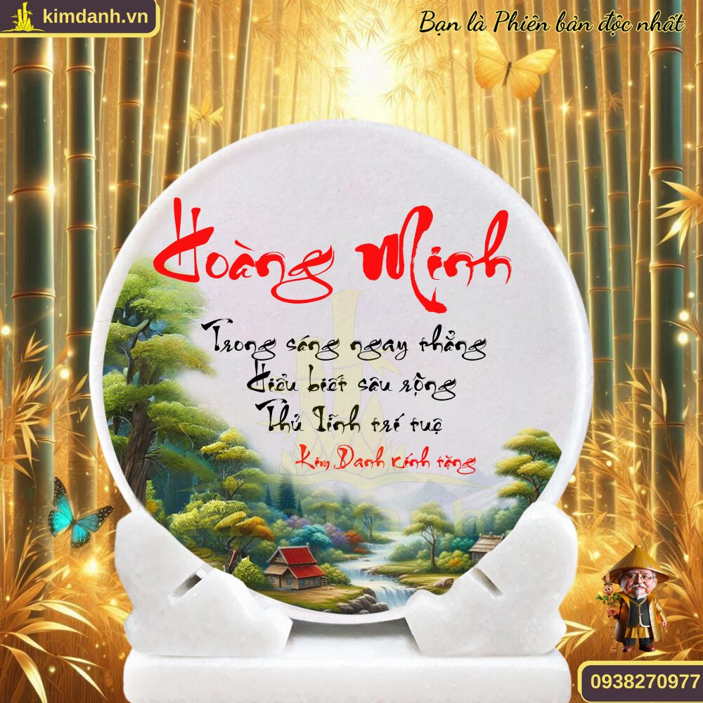 Ý nghĩa tên Hoàng Minh