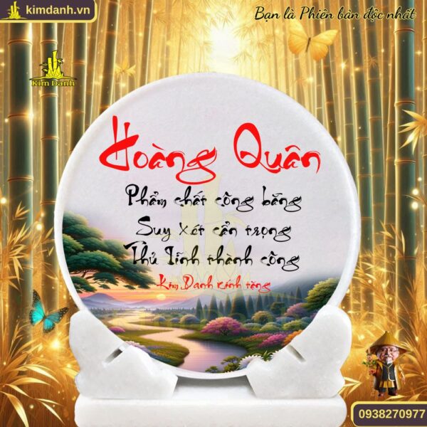 Ý nghĩa tên Hoàng Quân