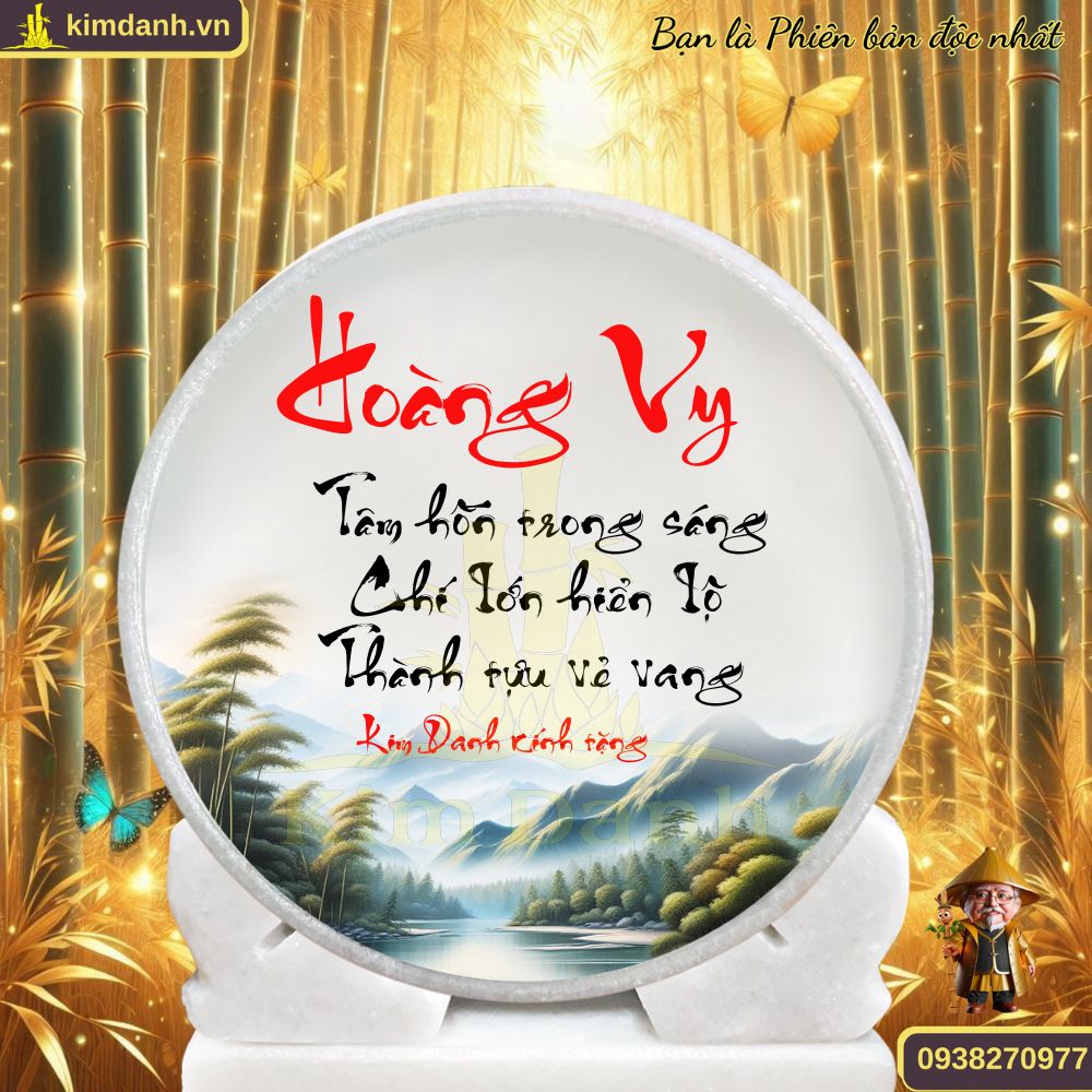 Ý nghĩa tên Hoàng Vy