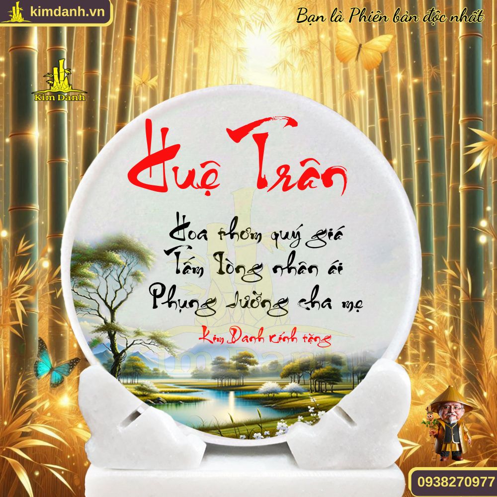 Ý nghĩa tên Huệ Trân