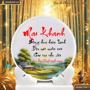 Ý nghĩa tên Mai Khanh