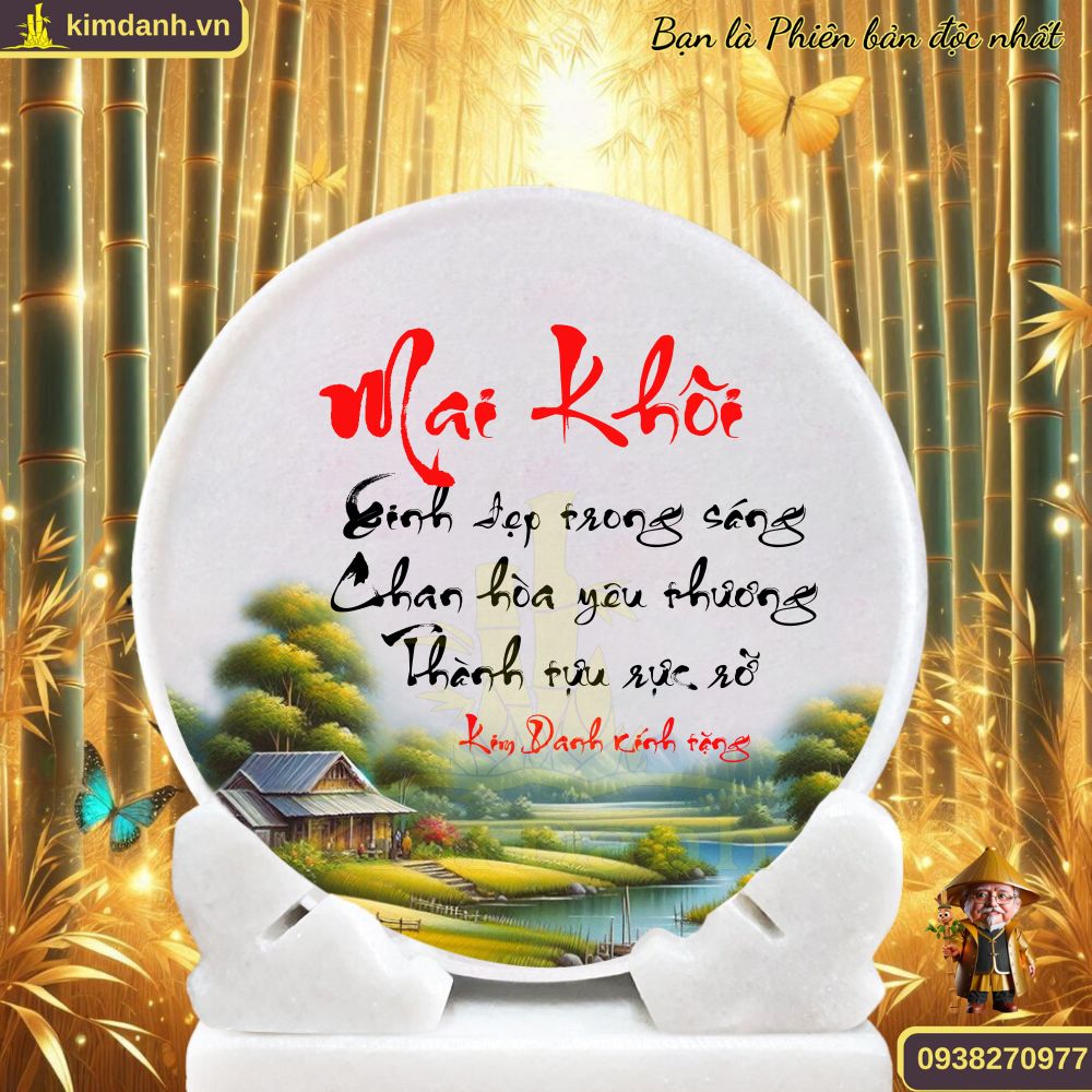 Ý nghĩa tên Mai Khôi