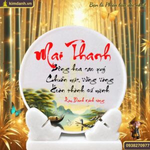 Ý nghĩa tên Mai Thanh