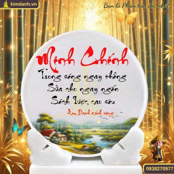 Ý nghĩa tên Minh Chính