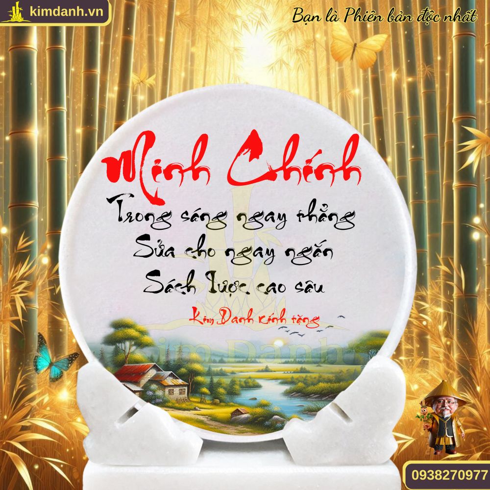 Ý nghĩa tên Minh Chính