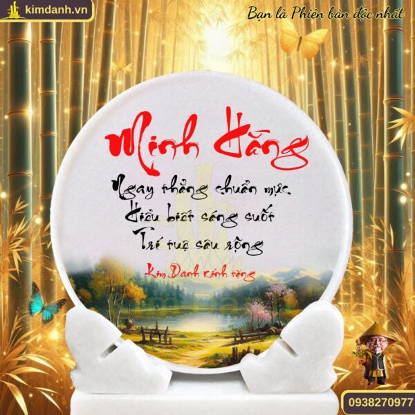 Ý nghĩa tên Minh Hằng