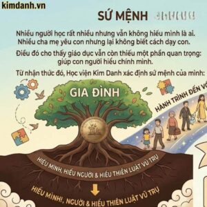 Sứ mệnh của Học viện Kim Danh
