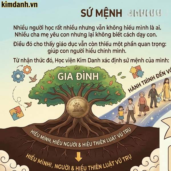 Sứ mệnh của Học viện Kim Danh
