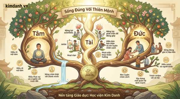 Hệ tư tưởng nền tảng của Học viện Kim Danh 2 5