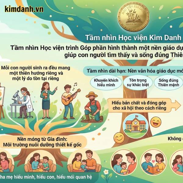 Tầm nhìn của Học viện Kim Danh