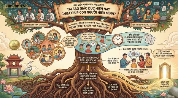 Vì sao con người chưa hiểu mình? 4 Giáo dục từ gốc giúp hiểu mình