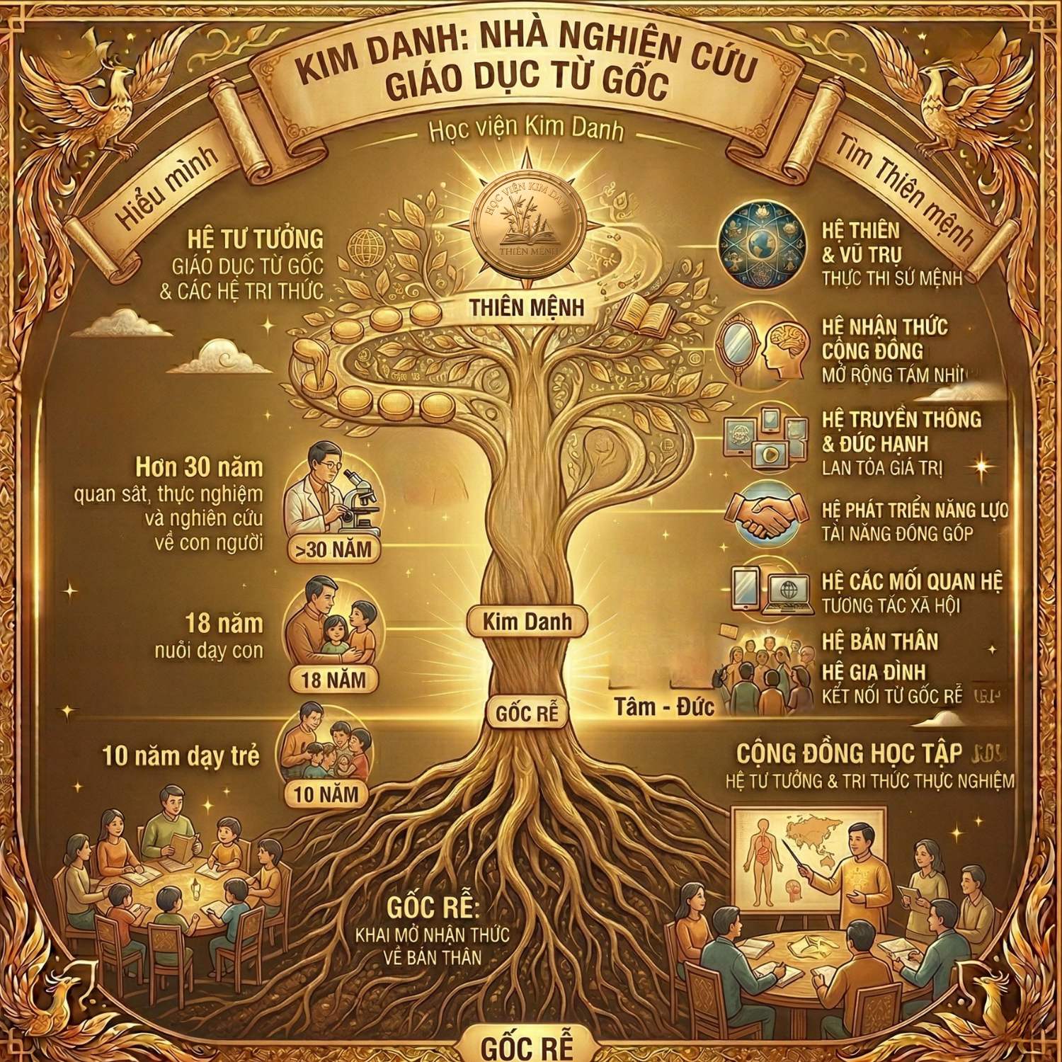 7. Nhà sáng lập Học viện Kim Danh 