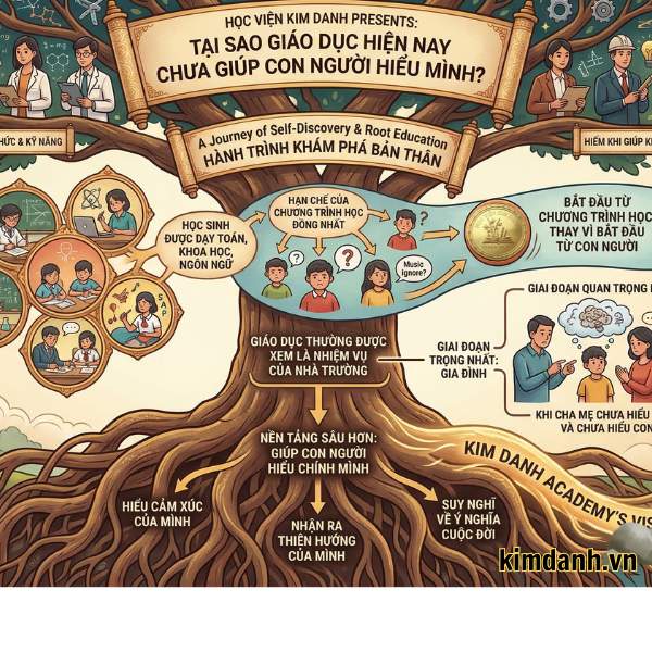 Giáo dục từ gốc giúp hiểu mình