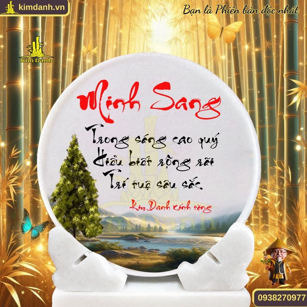 Ý nghĩa tên Minh Sang