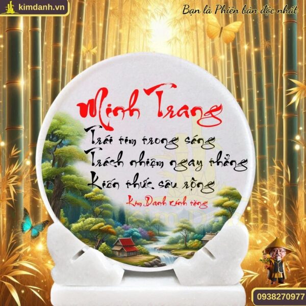 Ý nghĩa tên Minh Trang