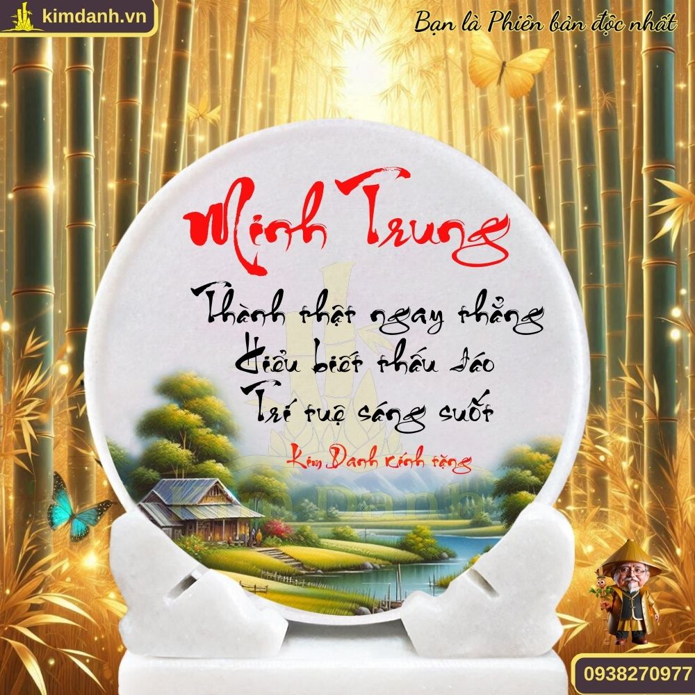 Ý nghĩa tên Minh Trung