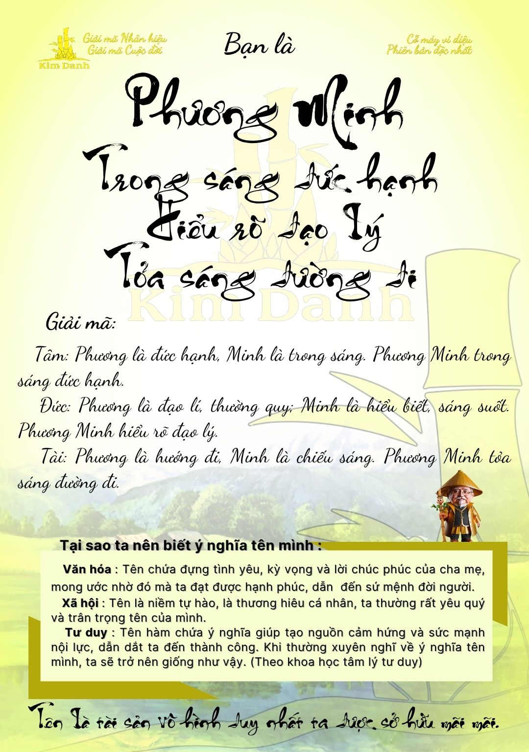 Ý nghĩa tên Phương Minh 5 Giải mã ý nghĩa tên Phương Minh