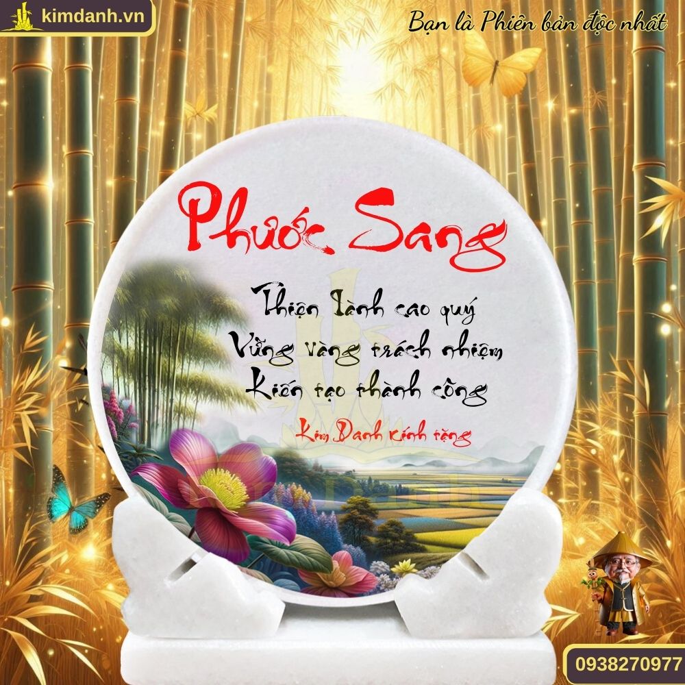 Ý nghĩa tên Phước Sang