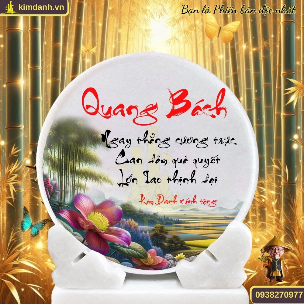 Ý nghĩa tên Quang Bách