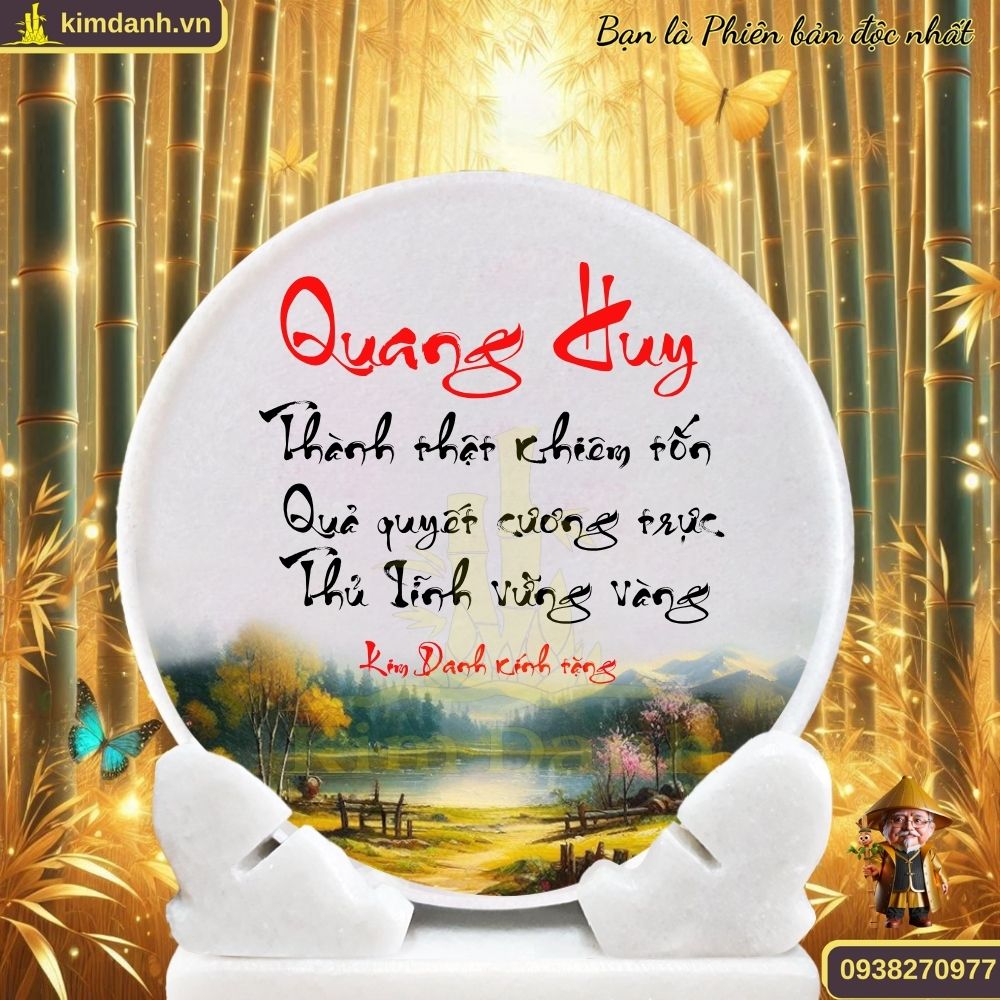 Ý nghĩa tên Quang Huy 4 Ý nghĩa tên Quang Huy