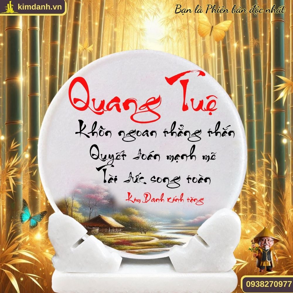 Ý nghĩa tên Quang Tuệ