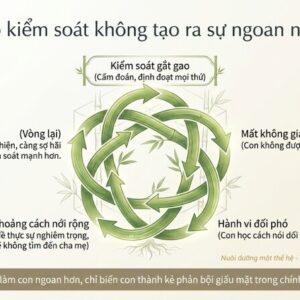 Cha mẹ kiểm soát con: Vì sao càng kiểm soát con càng xa cách? 45 7. Vì sao càng kiểm soát con càng xa con cha mẹ_06 (1)