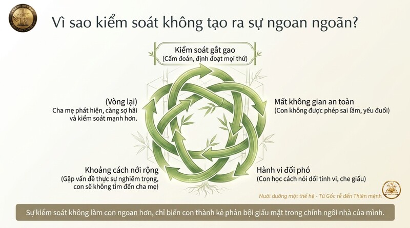Cha mẹ kiểm soát con: Vì sao càng kiểm soát con càng xa cách? 35 7. Vì sao càng kiểm soát con càng xa con cha mẹ_06 (1)