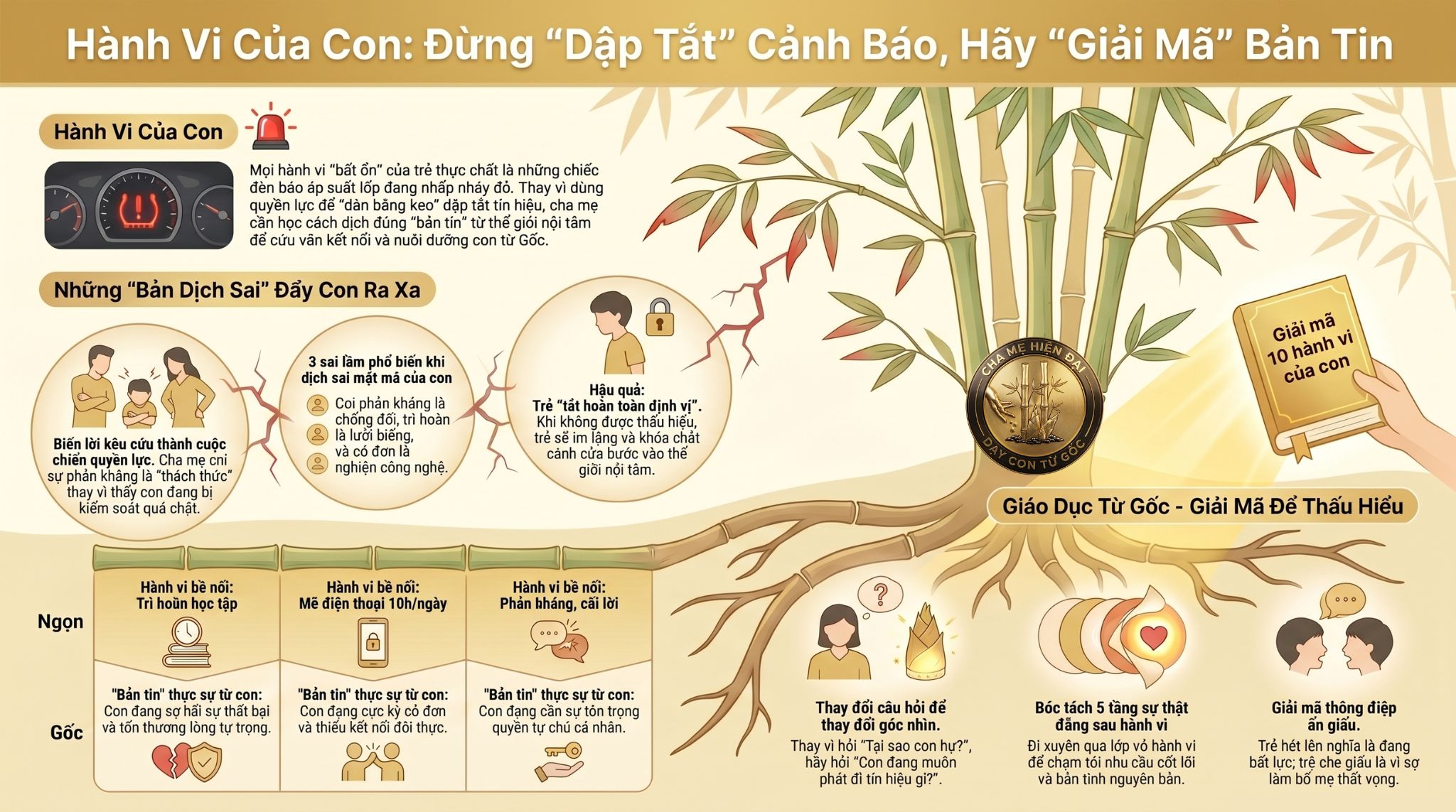 Đừng phán xét hành vi của con: Cha mẹ đang hiểu sai tín hiệu kêu cứu? 4 Hành vi của con không chỉ là biểu hiện bề ngoài mà còn là tín hiệu về cảm xúc và nhu cầu bên trong