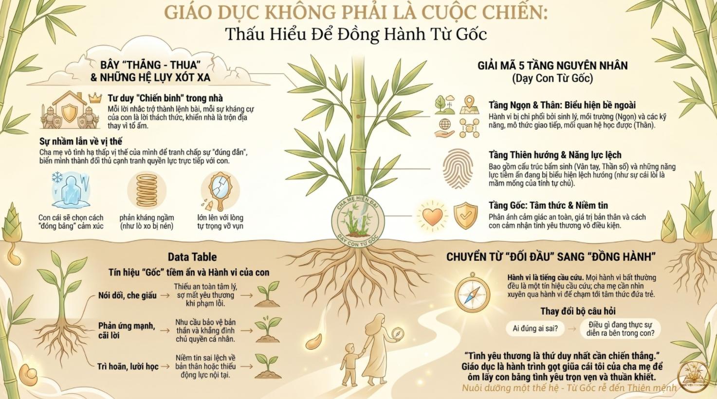 Giáo dục không phải cuộc chiến thắng thua giữa cha mẹ và con cái 8 Thấu hiểu để yêu thương đúng cách