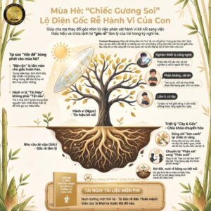 Sửa tâm lý cho con vào mùa hè