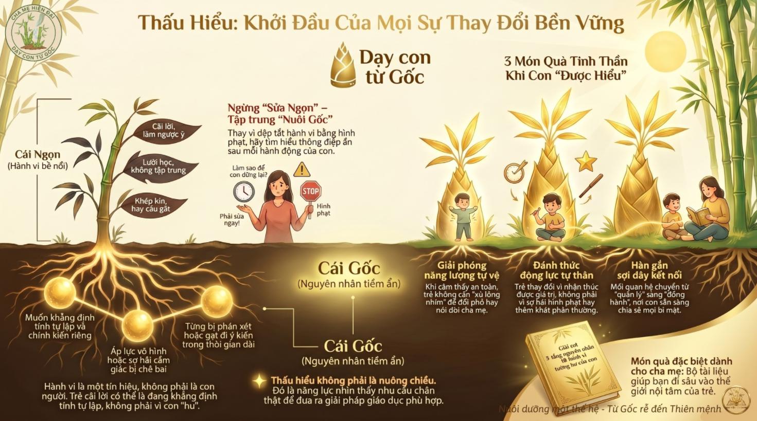Thấu hiểu tâm lý con: Chìa khóa để cha mẹ đồng hành cùng con 6 Vì sao cha mẹ cần thấu hiểu tâm lý con trước khi dạy con?