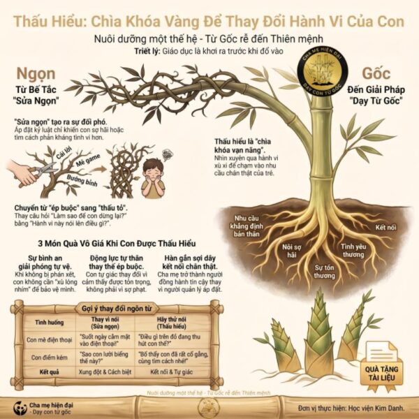 Thấu hiểu tâm lý con