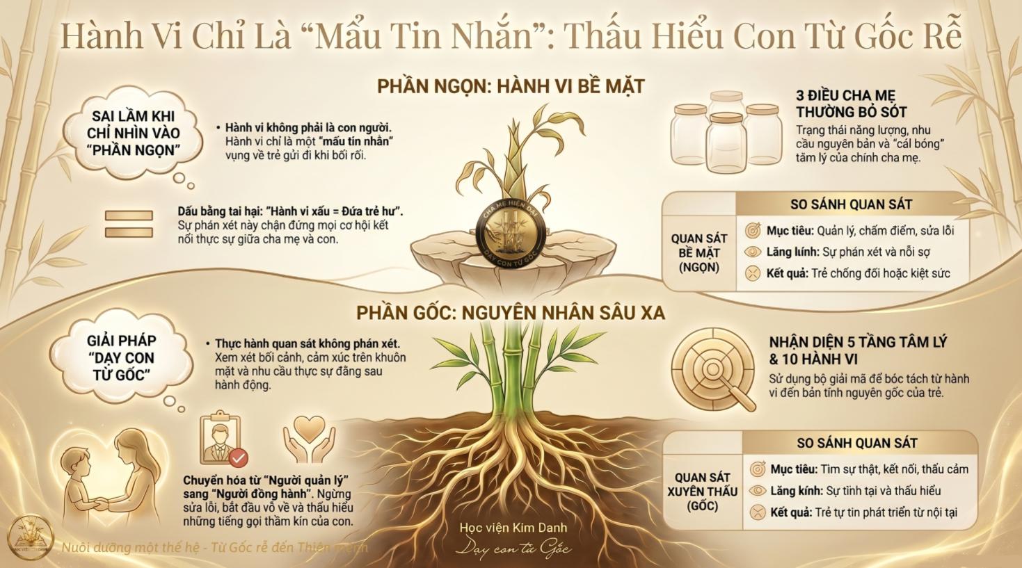 Cha mẹ đã bỏ sót điều gì trong quá trình quan sát con cái