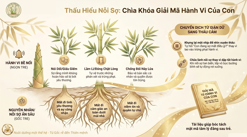Hiểu nỗi sợ của con: Điều cha mẹ cần biết để đồng hành cùng con 31 Khi phản kháng là tiếng kêu cứu từ nỗi sợ