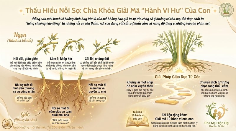 Hiểu nỗi sợ của con: Điều cha mẹ cần biết để đồng hành cùng con 33 Chuyển dịch từ giận dữ sang thấu cảm