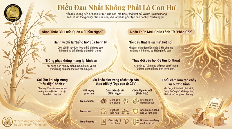 Nỗi đau có thực sự nằm ở hành vi của con?