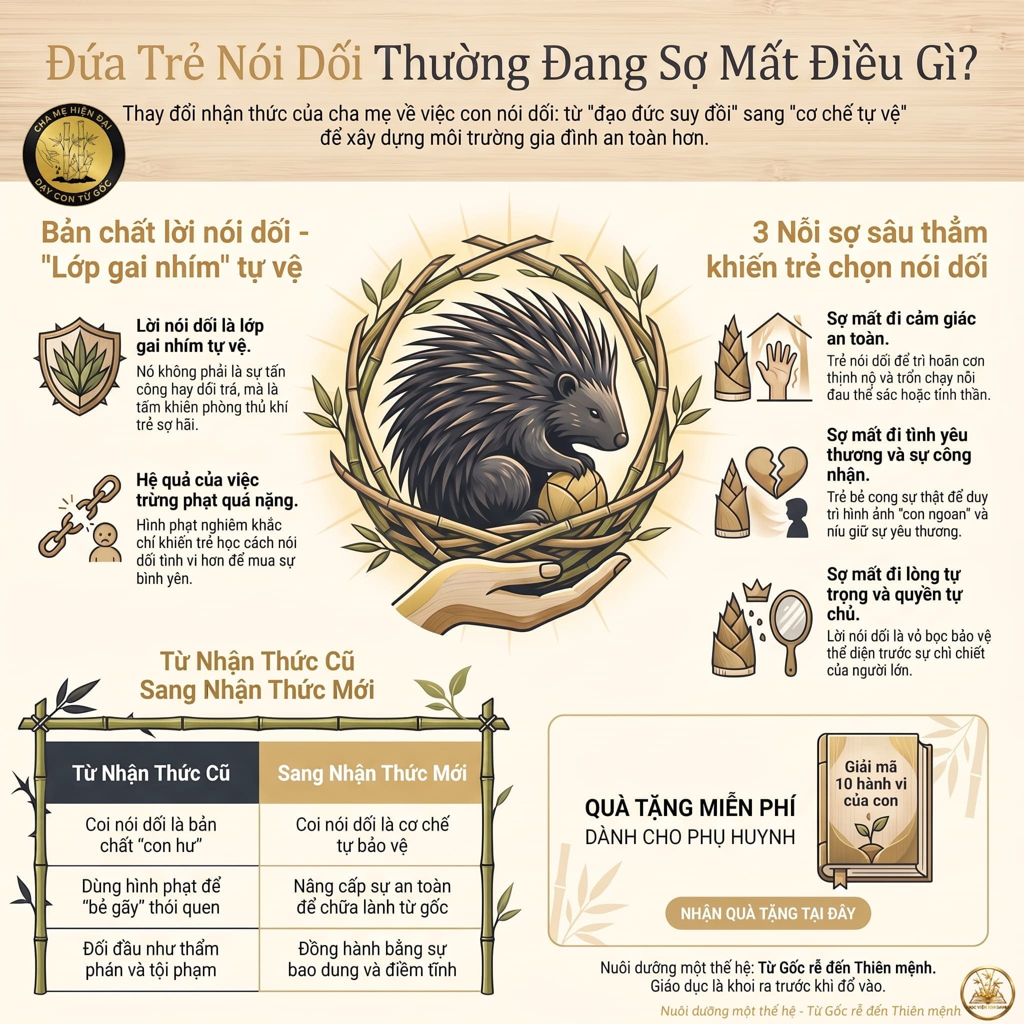 Tại sao trẻ nói dối